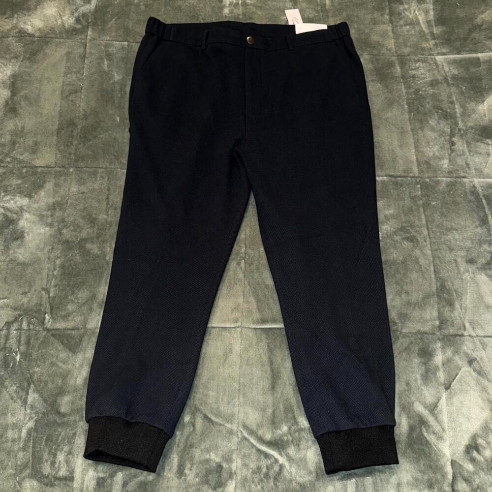 Ben‎ Sherman Hurdle Jogger Pants Men's XL Navy Blue Stretch Pockets Performance